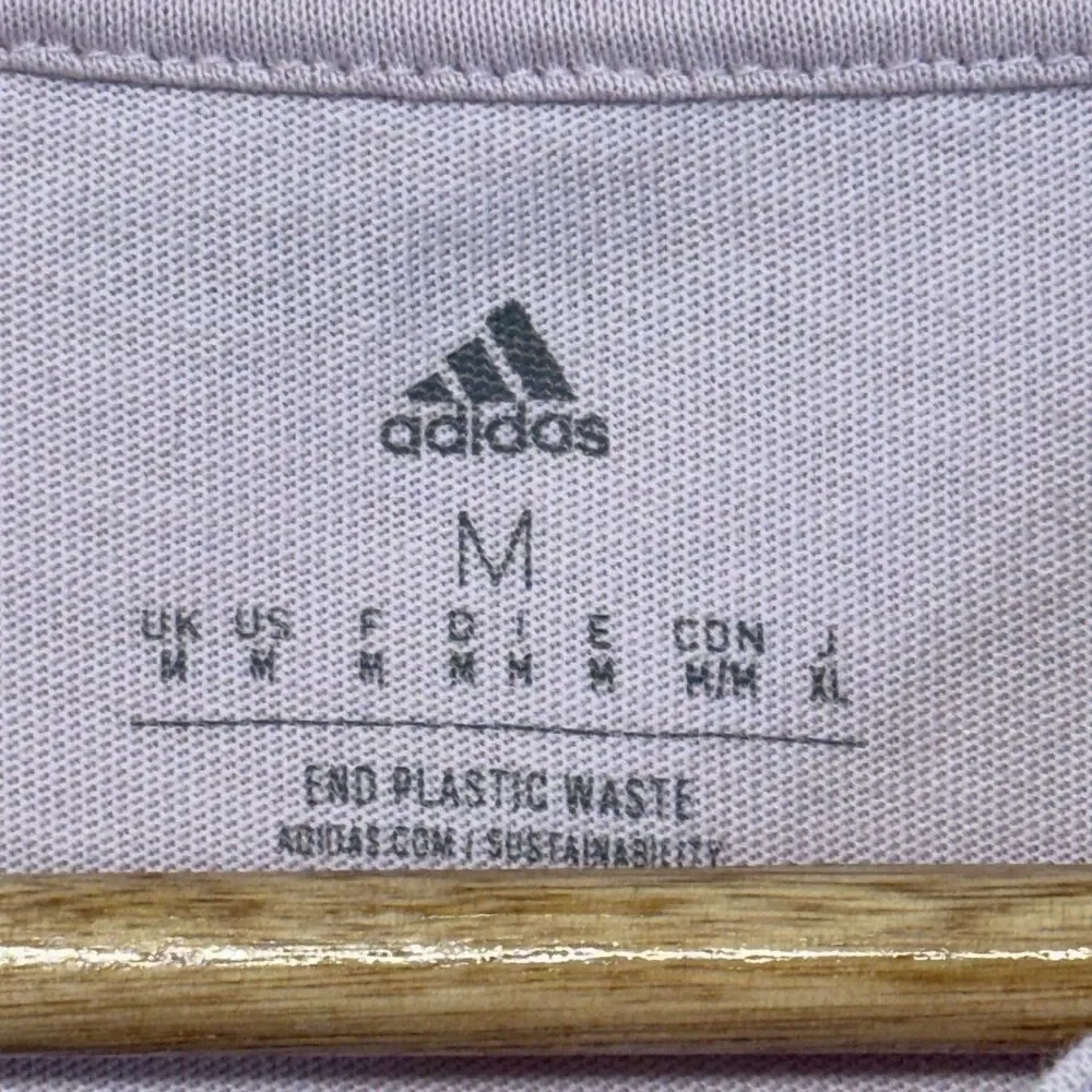 Adidas Aeroready  Tennis Graphic T Shirt Pink Men M GUC